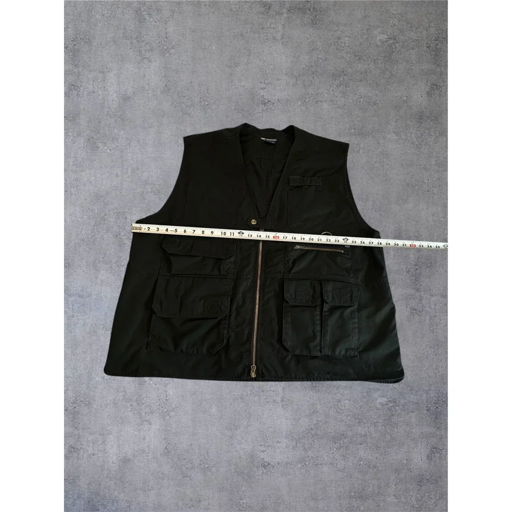 5.11 Tactical Series Vest Mens 3XL Black Multi-Pocket Utility 80008 EUC